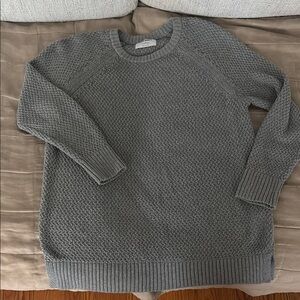 Old Navy Oversized Gray Knit Sweater